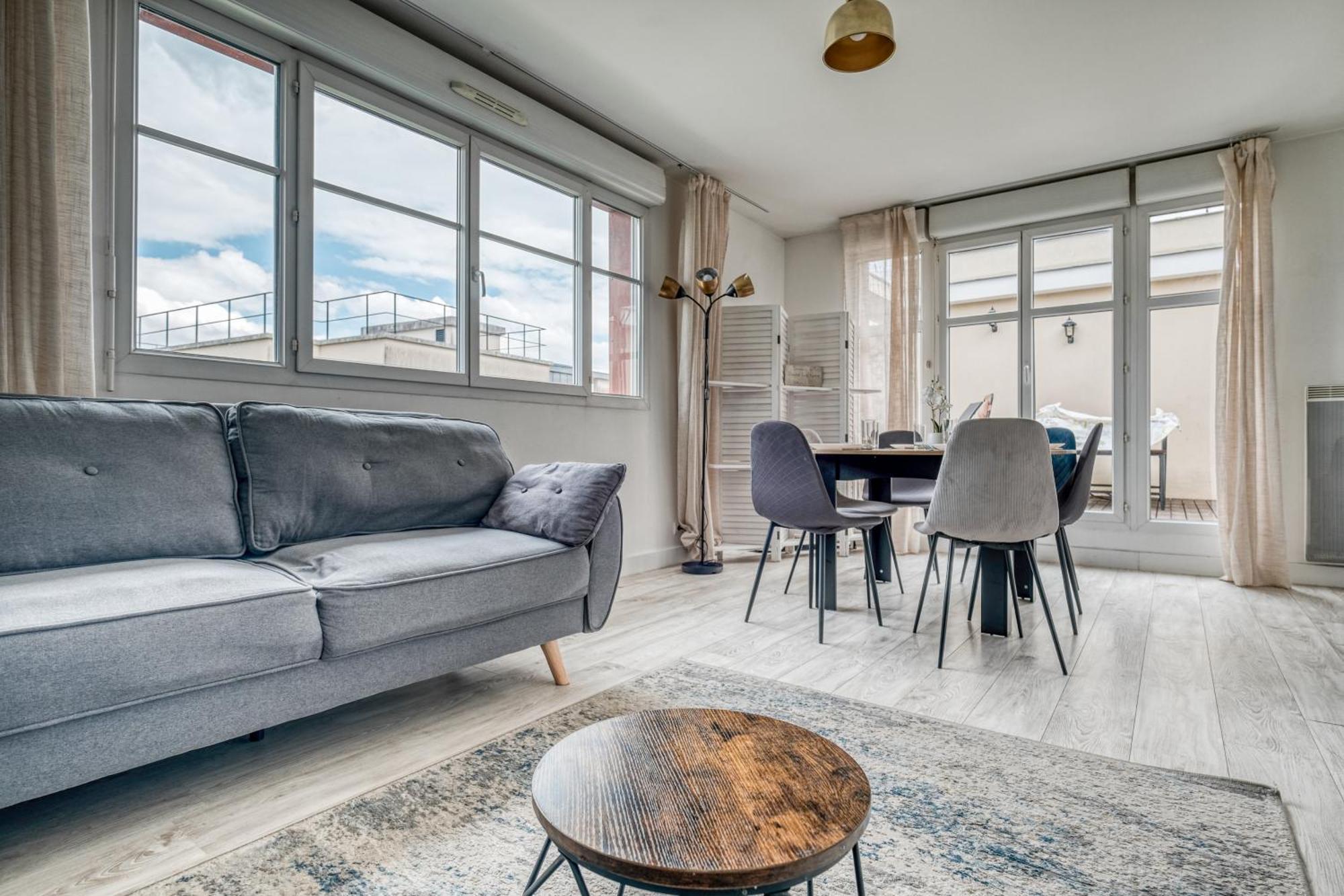 Appartement Family Terrasse 6-7Pers Proche Disney Et Gare Montévrain Eksteriør billede