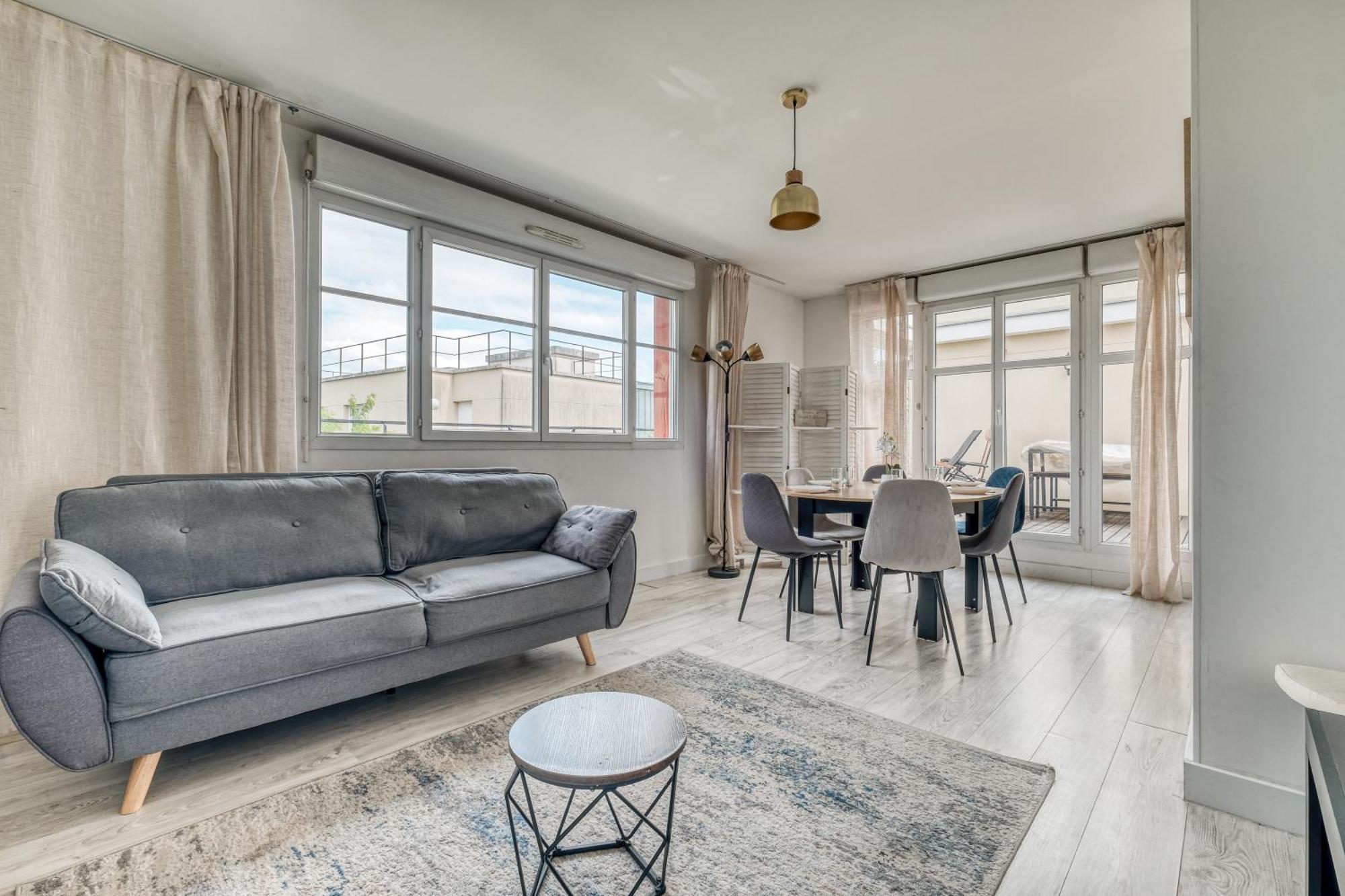 Appartement Family Terrasse 6-7Pers Proche Disney Et Gare Montévrain Eksteriør billede